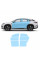 Антигравийная защитная бронепленка по лекалам для BYD Sealion 07 I 2024- зоны дверей и стойки окон