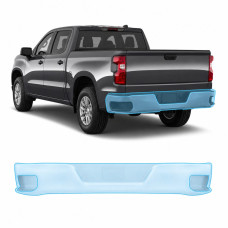 Антигравийная защитная бронепленка по лекалам для Chevrolet Silverado IV 2019-2021 - задний бампер