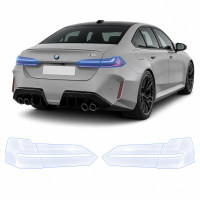 Антигравийная защитная бронепленка по лекалам для BMW M5 G90 2024- задние фонари стопы
