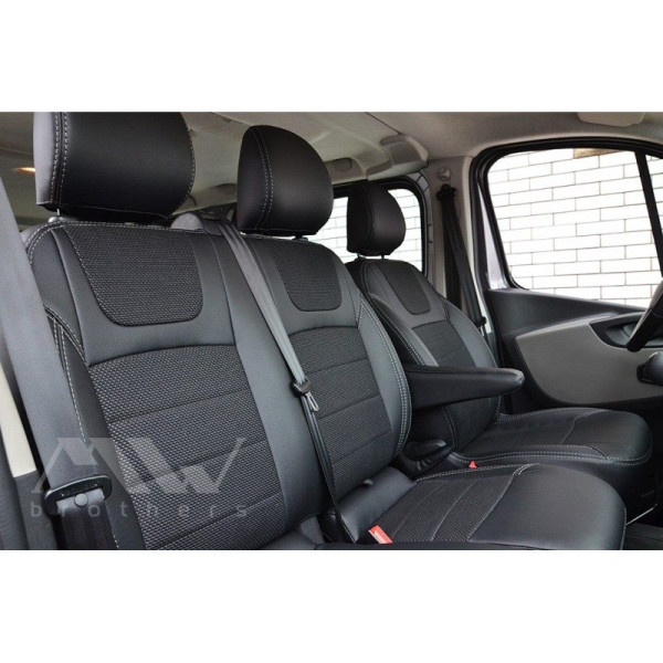 Авточохли модельні MW Brothers для Opel Vivaro ( 8 - 9 місць ) c 2014