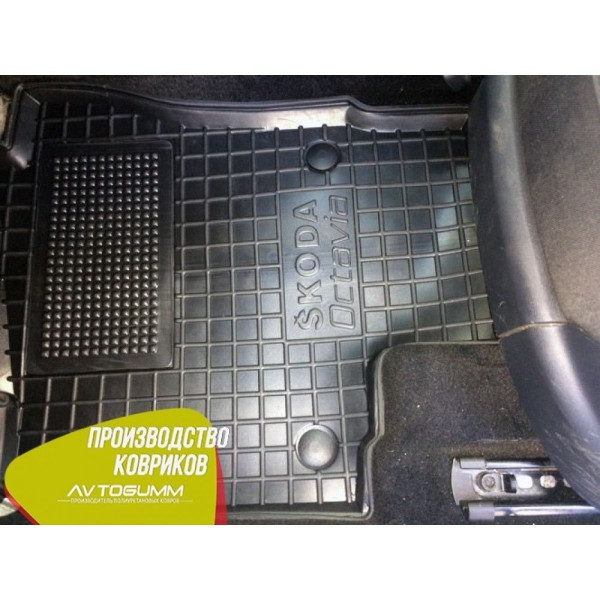 Водительский коврик в салон Skoda Octavia A5 2004- Avto-Gumm