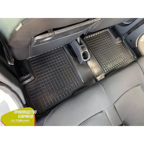 Автомобільні килимки в салон Renault Lodgy 2013- (Avto-Gumm)