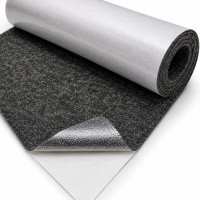 Карпет автомобільний Adhesive самоклейка 300 г/м 3.5 мм 1000 x 1000 мм Графіт Сіро-Сивий