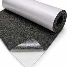 Карпет автомобільний Adhesive самоклейка 300 г/м 3.5 мм 1000 x 1000 мм Графіт Сіро-Сивий