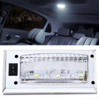 Підсвічування салону LED 12V 6 LED 10,8 x 5,2 см із вимикачем on/off (SND-0001)
