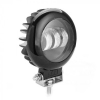 Світлодіодна додаткова LED фара Кругла D115x60 mm / 30W / 10Wх3 / Далекий 1 шт