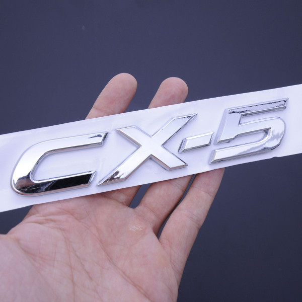 Эмблема надпись Mazda CX5 скотч 3М 170 x 30 мм Корея