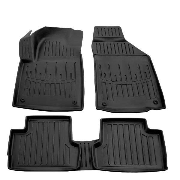 Автомобильные 3D коврики в салон для Jeep Cherokee (KL) 2013- Высокий борт