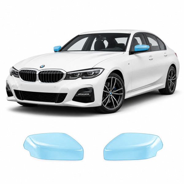 Антигравийная защитная бронепленка по лекалам для BMW 3 Series G20 2019-2022 - зеркала