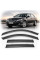 Дефлектори вікон вітровики Benke для Toyota Camry V40 2006-2011 Хром Молдинг Із Нержавіючої Сталі 3D 3D