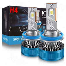LED лампи автомобільні K10 H4 70W (11600lm 6000K EMC-Драйвер IP68 DC9-24V)