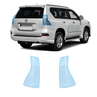 Антигравійна захисна бронеплівка за лекалами для Lexus GX J150 facelift 1 2014-2019 - задні ліхтарі стопи