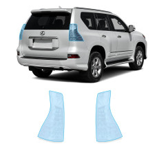 Антигравийная защитная бронепленка по лекалам для Lexus GX J150 facelift 1 2014-2019 - задние фонари стопы