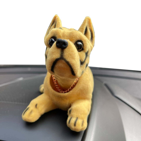 Игрушка собака в авто на торпеду с кивающей головой (Шердог)