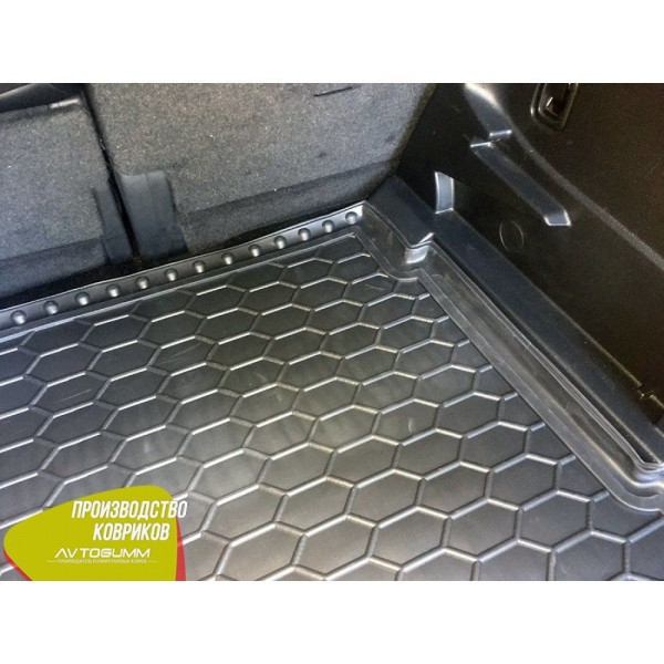 Автомобільний килимок в багажник Nissan X-Trail / Rogue T32 2017- Докатка Гумовий (Avto-Gumm)