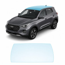 Антигравийная защитная бронепленка по лекалам для Chery Tiggo 4 Pro 2023- зона крыши