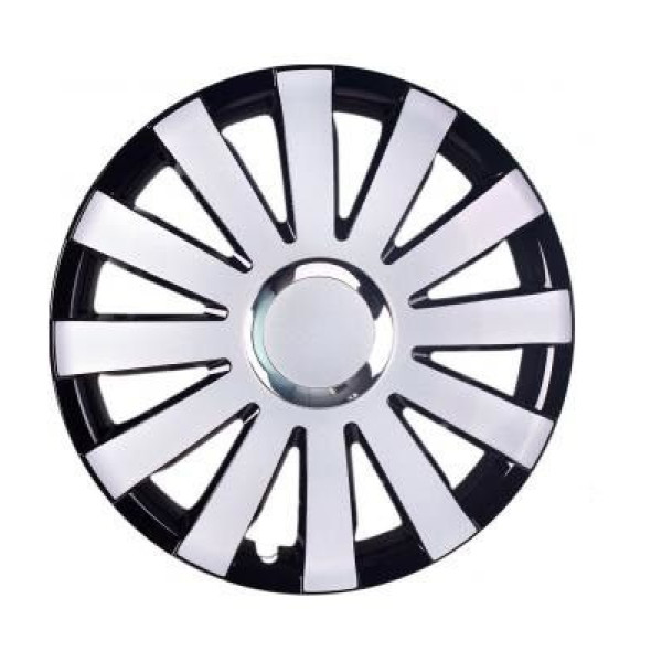 Колпак колеса ONYX R14 черный, серый 4 шт