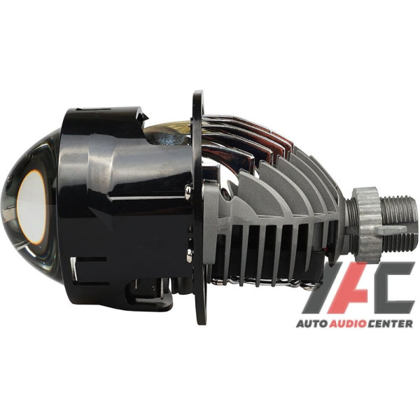 Лінза бі-LED 2.5'(D75 мм) A1 H4/H7 універсальна (кріплення гайка)(2 шт к-т)