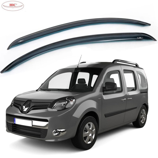 Дефлекторы окон ветровики для Renault Kangoo 2008- на скотче 2D передние Оригинал (REN25-1)