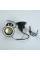 Противотуманные LED Фары круглые Линза с ДХО D89 мм 12V 15W 5000K-COB Белый Свет 2 шт (AG-2509 W)