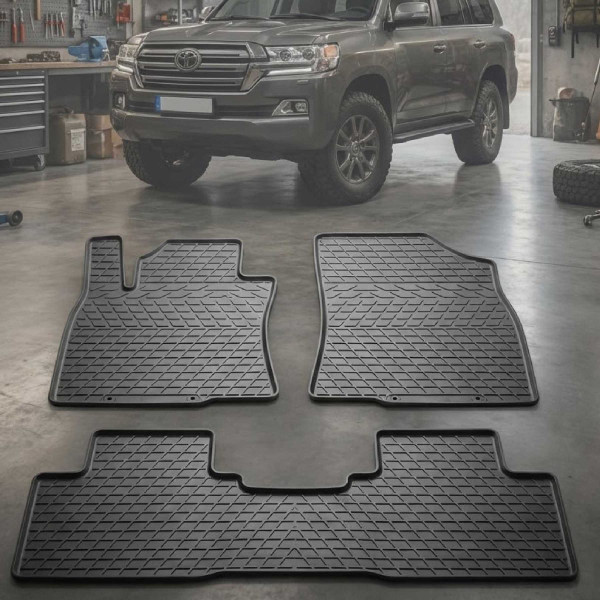 Автомобільні килимки у салон для Toyota Land Cruiser 200 2007- 4 шт
