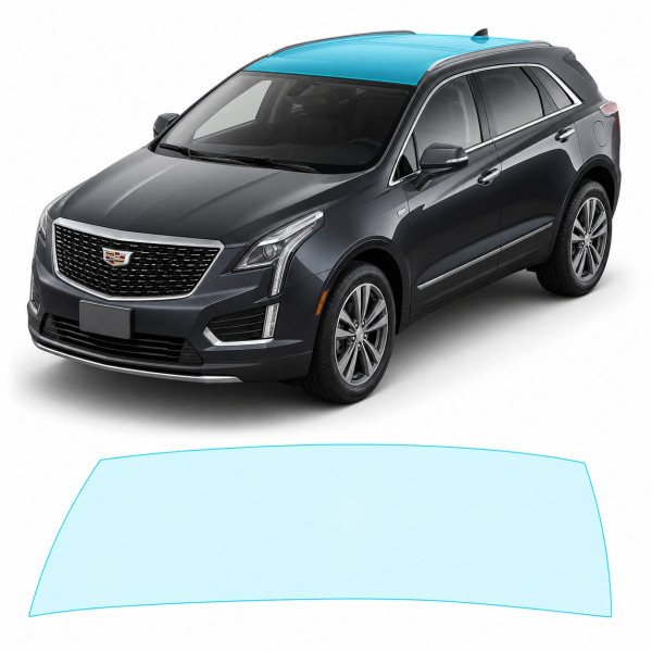 Антигравийная защитная бронепленка по лекалам для Cadillac XT5 I facelift 2020- зона крыши