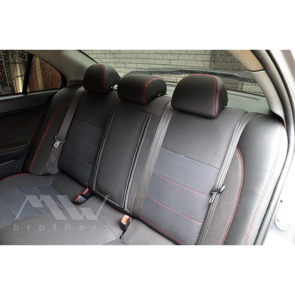 Авточохли модельні MW Brothers для Mitsubishi Lancer X c 2007
