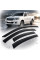 Дефлектори вікон вітровики HIC для Toyota Hilux 2004-2015 (T08)