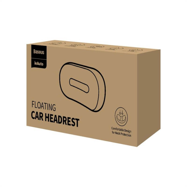 Подушка на подголовник Baseus для шеи с памятью / Floating Car Headrest 1 шт (CRTZ01-B01)