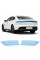 Антигравийная защитная бронепленка по лекалам для BYD Han II 2020-2022 - задние фонари стопы