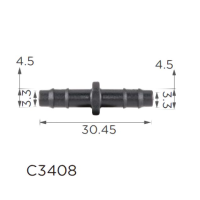 Соединитель для трубок d5.6 (C3408)