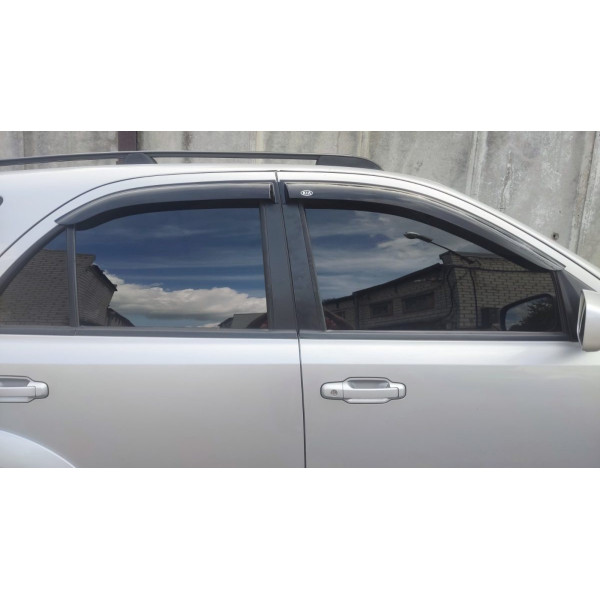 Дефлекторы окон ветровики для KIA Sorento (BL) 2002-2009 Voron Glass