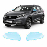 Антигравийная защитная бронепленка по лекалам для Chery Tiggo 7 I 2016-2020 - зеркала
