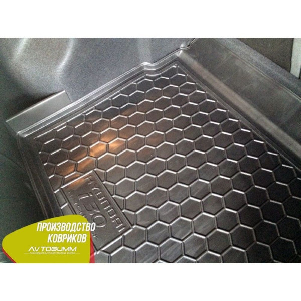 Автомобильный коврик в багажник Hyundai i30 2012- хечбек (Avto-Gumm)