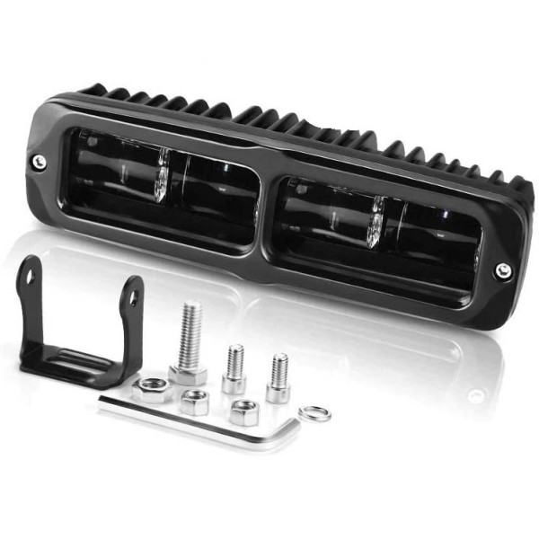 Фара-LED Прямоугол 20W (5W*4) 10-32V 150x43x57 мм Ближний свет 6000К 1 шт