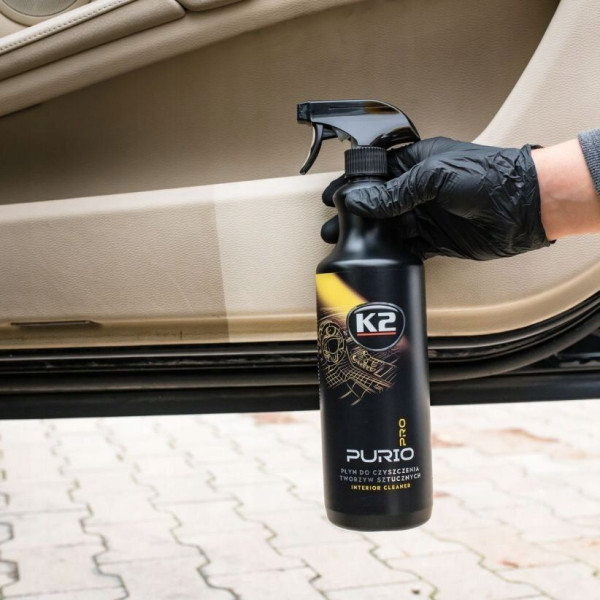 Очиститель восстановитель пластика K2 PURIO INTERIOR CLEANER PRO 1000 мл Без запаха (D5041)