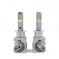 Лампа LED H1 радиатор+кулер 5000Lm M3 Pro /Philips ZES/25W/6000K/IP67/8-48v (2шт)