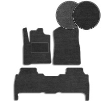 Коврики в салон Ворсові для Toyota Land Cruiser (UZJ 200) 2015-2021 5 шт (Carrera)