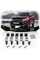 Дефлектор капота мухобійка Mitsubishi Outlander 2012-2020 (Євро Кріплення) Voron Glass