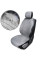 Накидка для сидения Алькантара Verona Premium L Серая 1 шт (Оригинал)
