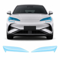 Антигравийная защитная бронепленка по лекалам для BYD Sealion 07 I 2024- оптика (фары и ПТФ)