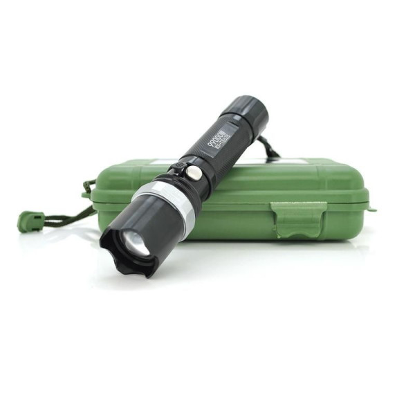 Ліхтар ручний світлодіодний POLICE Wimpex 220V / 12V Zoom Box (8628-WX-T)