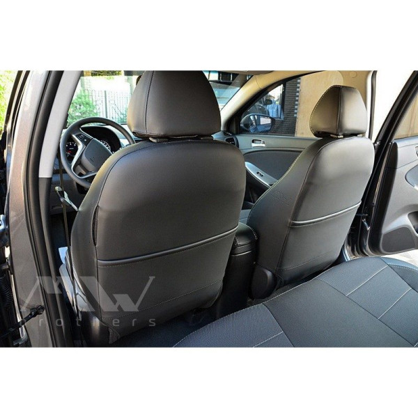 Авточехлы модельные MW Brothers для Hyundai Accent (Solaris) c 2010