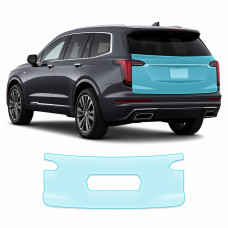 Антигравийная защитная бронепленка по лекалам для Cadillac XT6 I 2019- зона крышки багажника
