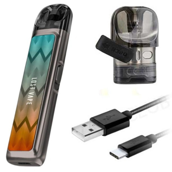 Багаторазова Pod-система Lost Vape Ursa NANO 800mAh 2.5 мл Wave Cyan