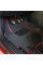 Коврики в салон EVA для Toyota Corolla Е160 / E170 2013-2018 с подпятником Красные 5 шт
