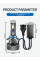 LED лампи автомобільні K18 H4 130W (19800lm 6000K +500% IP68 DC9-24V)