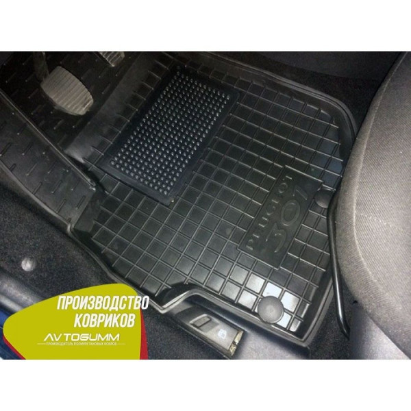 Автомобільні килимки в салон Peugeot 301 2013- (Avto-Gumm)