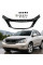 Дефлектор капота мухобойка Lexus RX 2003-2009 с рамкой под решетку радиатора  Евро Крепление (Vip Tuning) LX03
