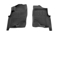 Передние 3D коврики для Nissan Navara D40 2005-2010